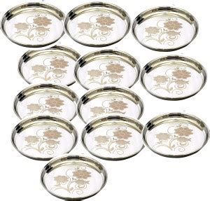 LEROYAL Family Pack Thali/Khumcha Dinner Plate Price in India - Buy ...