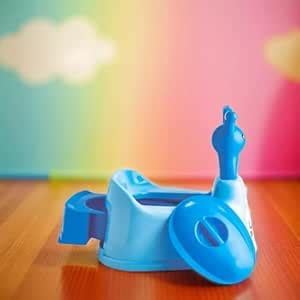 MAXWELL Plastic Toilet Trainer Baby Potty Seat Cartoon Face With ...