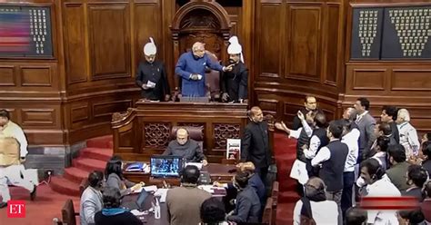rajya sabha: Rajya Sabha's budget session adjourned till March 13 amid ...