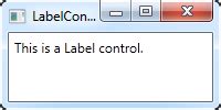 Label Control 的图像结果