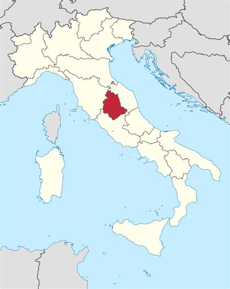 List of municipalities of Umbria - Wikipedia