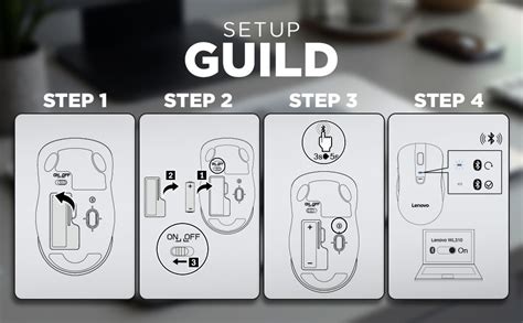 Amazon.in: Buy Lenovo WL310 Bluetooth Silent Mouse, Bluetooth 5.0, Upto ...