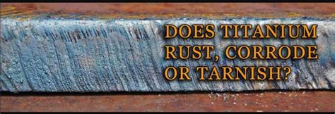 Image result for Does Titanium Rust