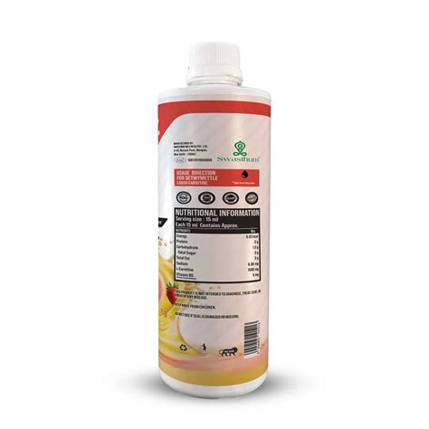 L-Carnitine Liquid for Weight Loss