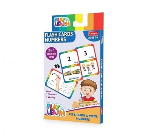 Shop Play & Learn Flash Cards Numbers - Let'S Learn And Write Numbers ...