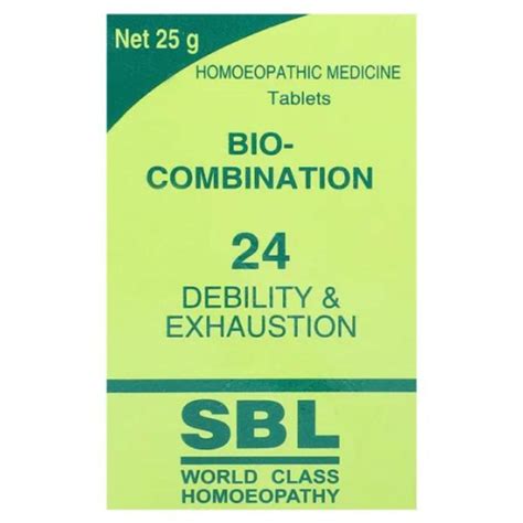Buy SBL Bio-Combination 24 (BC) Tablets, 25 gm | 19 Minutes Delivery ...