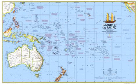 Map Of Pacific Islands