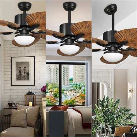 Hdc Tropical Ceiling Fan With Led Light And Remote Control 52 Inch Pal