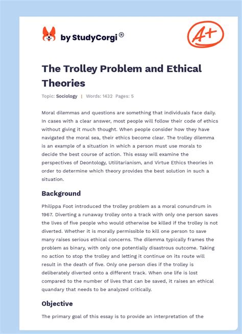 Image result for Trolley Problem Solution