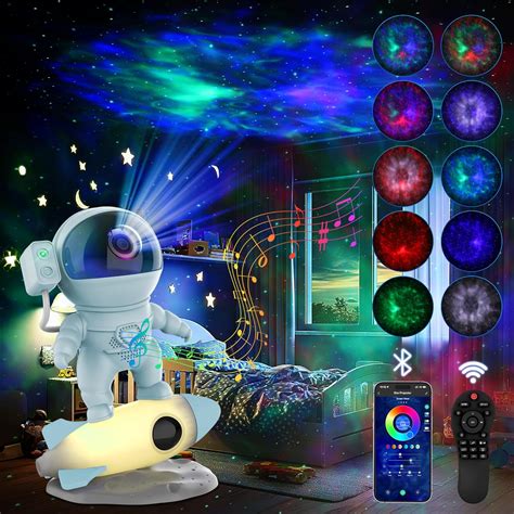 Buy Astronaut Galaxy Projector for Bedroom, Star Projector Galaxy Light ...