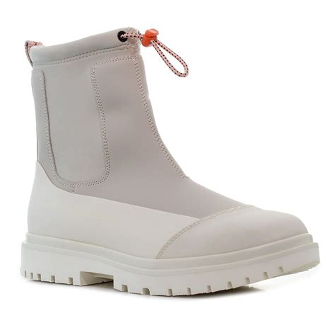 Calvin Klein Chunky Combat Chelsea Boot bézs női csizma