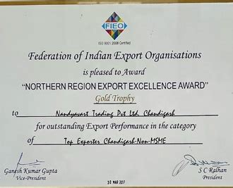 Nandyavart Trading Private Limited
