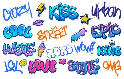 Premium Vector | Street art lettering Crazy urban graffiti streets ...