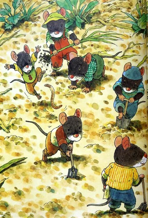 14只老鼠系列: 14只老鼠种南瓜 - 小花生