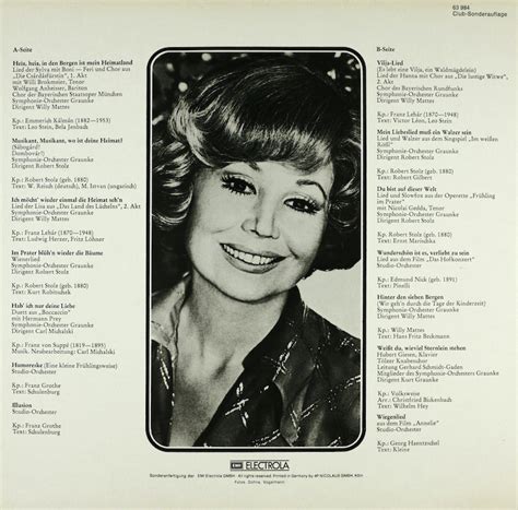 Ein Abend mit Anneliese Rothenberger – Bertelsmann Vinyl Collection