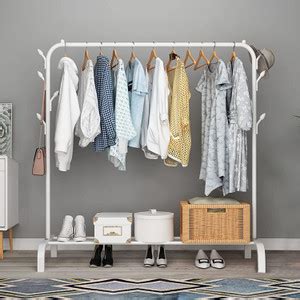 YOZO Metal Coat Rack, Heavy Duty Clothes Rack for Bedroom, Living Room ...