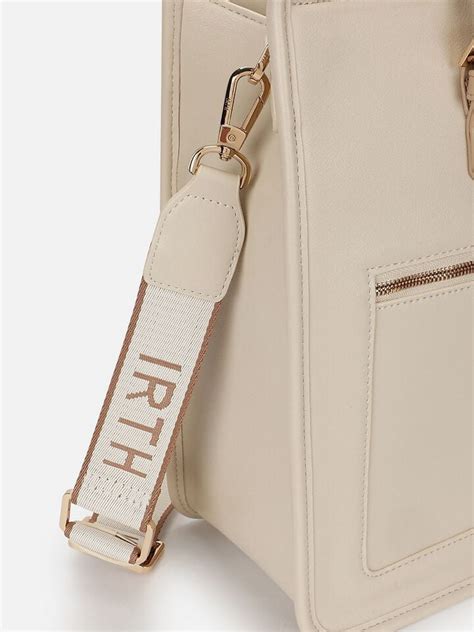 Roxanne Off-White Work Bag by IRTH | House of Titan