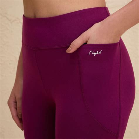 Ultimate Comfort Cotton Stretch Flare Leggings with Anti Slip Waist ...