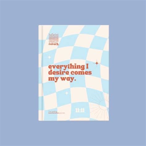 reverb.designs Healing Manifestation Journal | Affirmation Gratitude ...