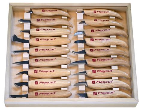FLEXCUT Couteau de carving Deluxe | Carving knife set, Wood carving ...