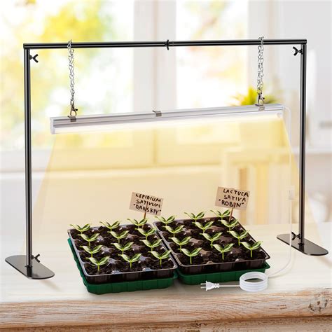 Amazon.com : Saillong Seedling Grow Light with Stand for Indoor Plants ...