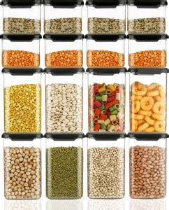 CONQUER Plastic Grocery Container - 1100 ml, 500 ml Price in India ...