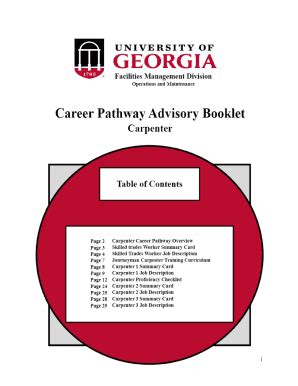 Fillable Online fmd uga Statement of Purpose for UGA FMD Career Ladder ...