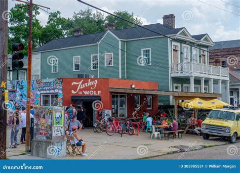 Front of the Very Popular Turkey and the Wolf Restaurant in New Orleans ...