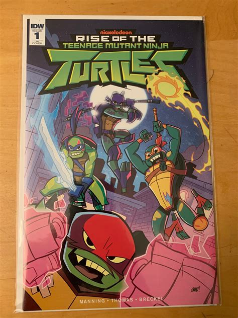 Rise of the Teenage Mutant Ninja Turtles 1, RI Cover, Idw, *RA | Comic ...