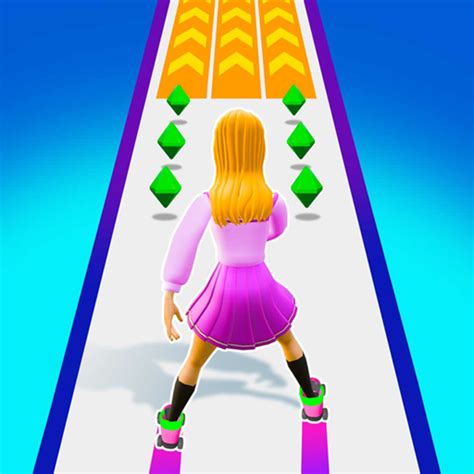 Ice Skater Slide: Skate, jump & dodge obstacles in a sky-high ice ...