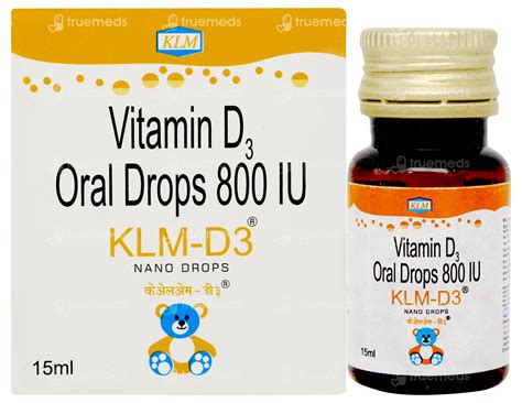 Klm D3 Nano Drops 15 ML | Order Klm D3 Nano Drops 15 ML Online at Truemeds