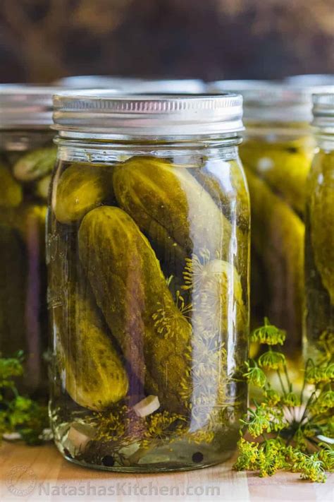 Canned Dill Pickle Recipe - NatashasKitchen.com