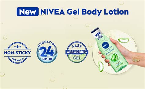Buy NIVEA Gel Body Lotion 200 ml | Aloe Vera | Refreshing Care For 24H ...