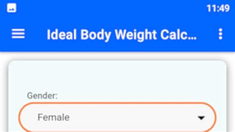 Ideal Body Weight Calculator - App on Amazon Appstore