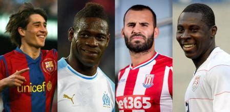 10 promesas frustradas del fútbol mundial