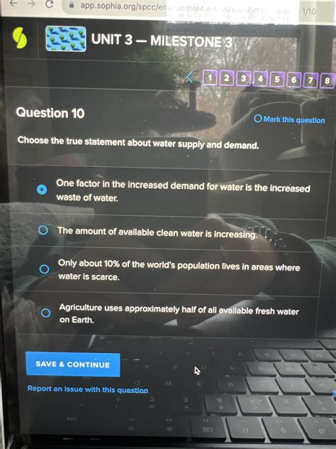 Solved Question 10Choose the true statement about water | Chegg.com