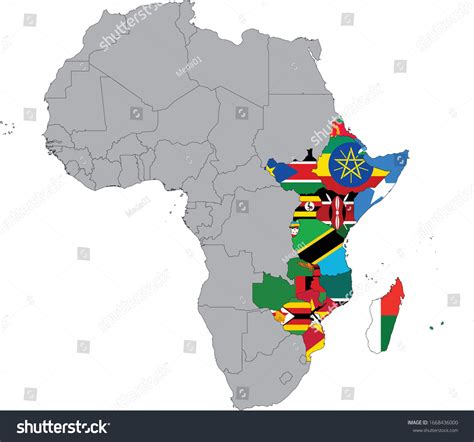 East Africa Map Printable