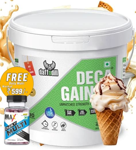 Deca Gainer with Free Max sports Multivitamins – Muscle Stack