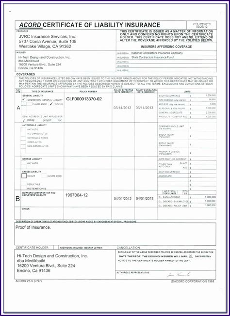 Image result for Auto Insurance Form Template
