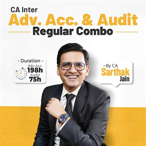 CA Inter Adv Accounting and Audit Regular Combo – FAST Education