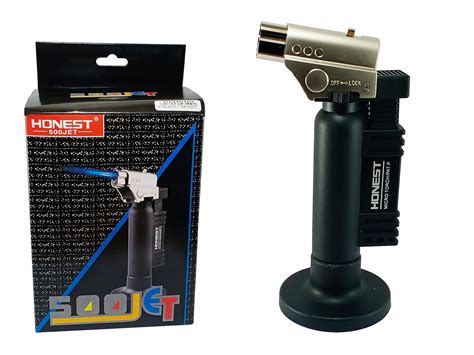 HAMMER MAN Honest 500 Jet Hand Pocket Butane Blow Lighter Torch hot Jet ...