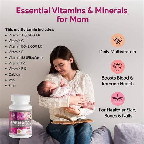 Buy Prenatal Vitamins, One A Day - 90 Veggie Capsules -Pregnancy ...