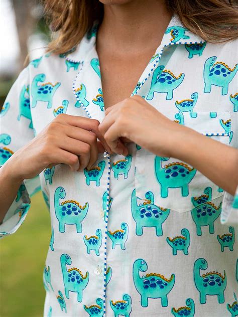 Dino Soft Cotton Pyjama Set – Pinklay