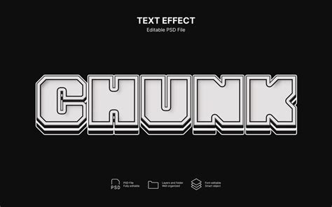 Text effect outline PSD, High Quality Free PSD Templates for Download ...