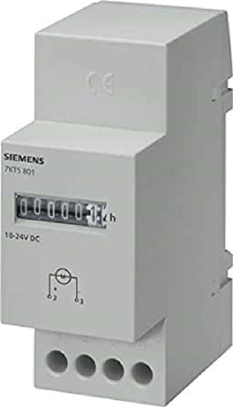 Siemens 7KT5801- Time counter- mechanical- 10-27V DC : Amazon.in: Home ...