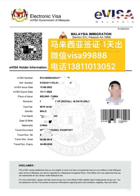 马来西亚电子签证eVISA在线申请流程 - 知乎