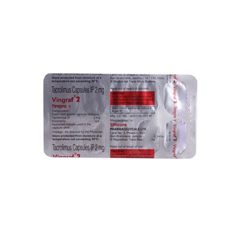 Vingraf 2mg Capsule 10's Price, Uses, Side Effects, Composition ...