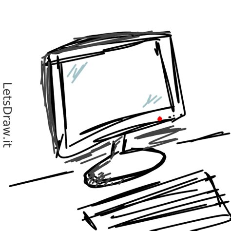 Image result for How to Draw a Computer Monitor Hard
