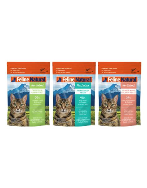 Feline Natural Variety Pack Cat Food 3oz Pouch 12/cs - Everett Pet ...