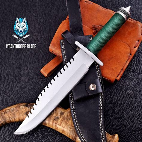 Rambo First Blood Knife | Handmade Replica Knife | Movie Knife | Sylvester Stallone Knife ...